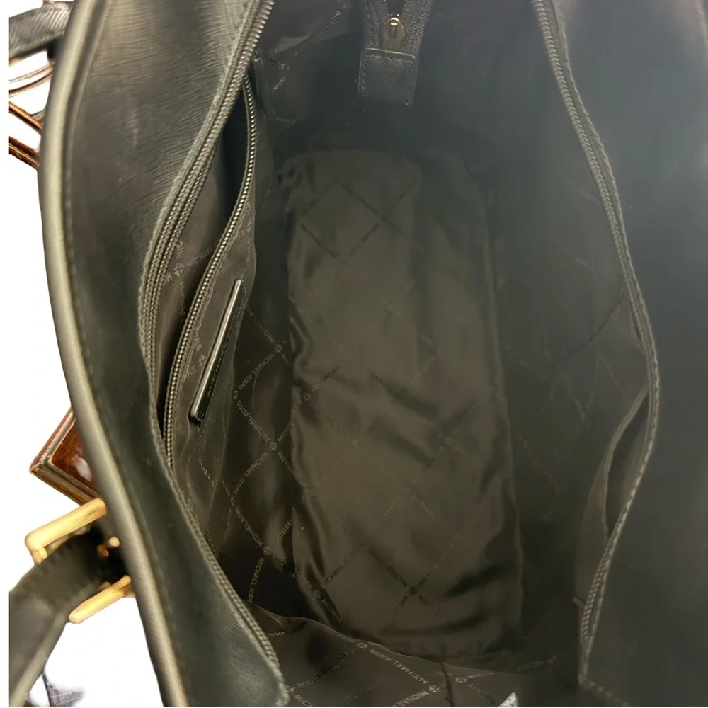 Michael Kors Jet Set‎ Travel Medium Logo Tote – Black